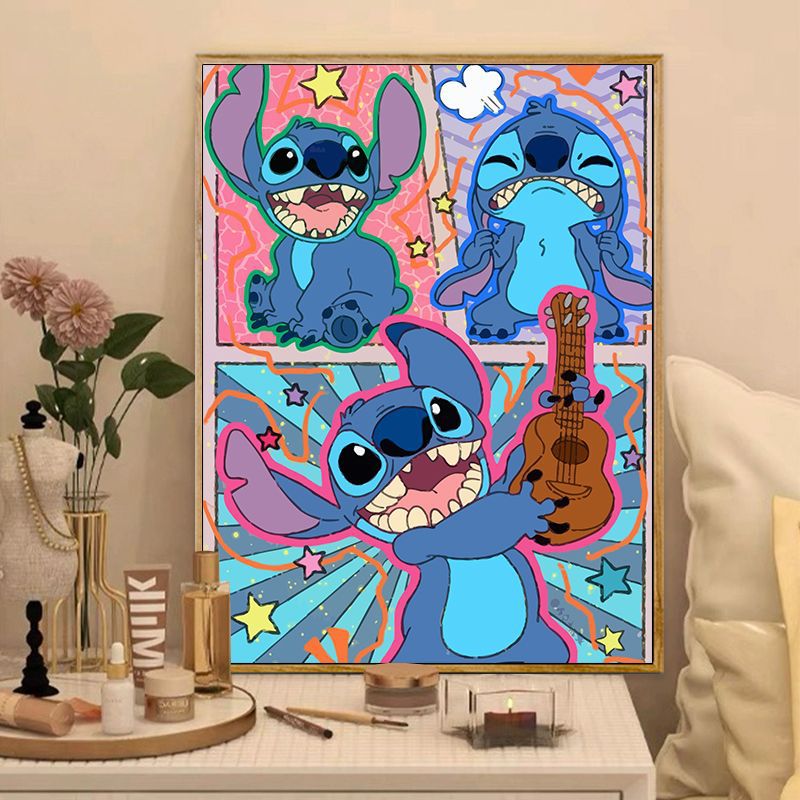 Verspielt Charakterillustration Wandkunst Brehn
