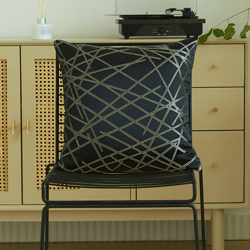 Geometrisches Muster Dekoratives Kissen