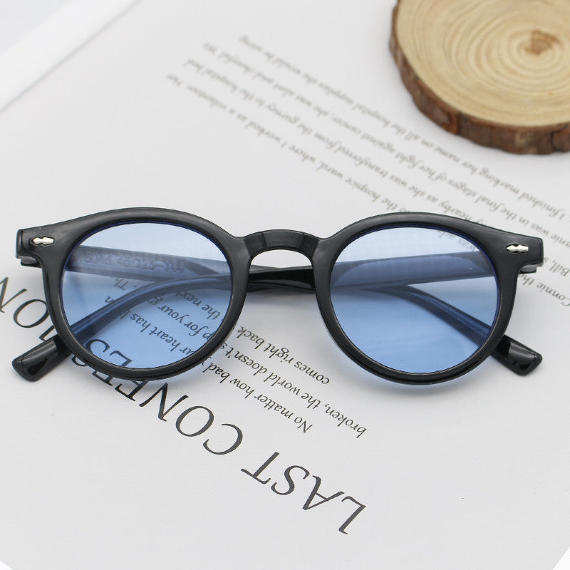 Damen Runde Sonnenbrille mit elegantem Design Brehn