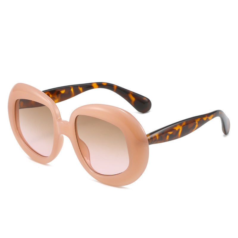 Vintage-inspirierte geometrische Rahmen-Sonnenbrille Brehn