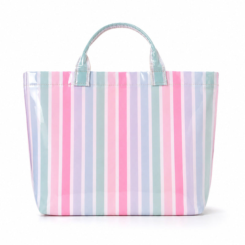 Strandtasche mit Buntem Karomuster und Wasserabweisender Beschichtung Brehn