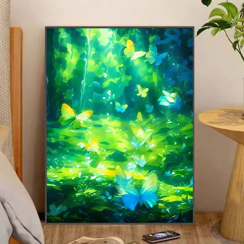 Fantasy Forest Schmetterling Wandkunst Brehn