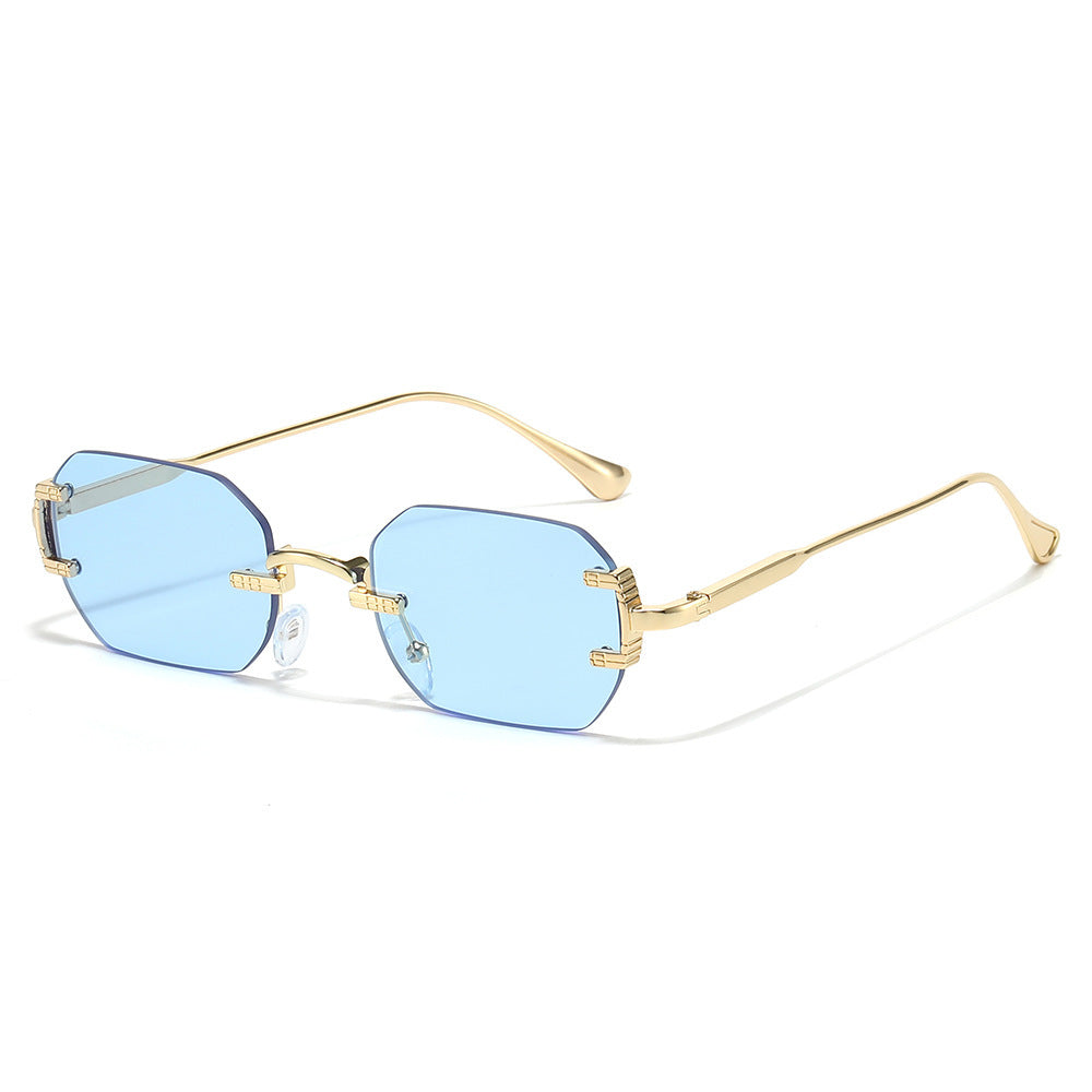 Damen modische Sonnenbrille im eleganten geometrischen Stil Brehn