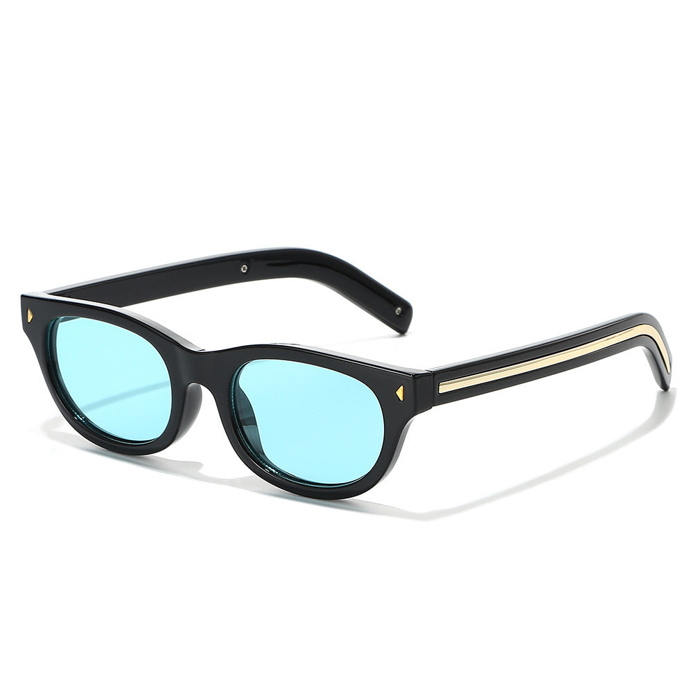 Retro-inspirierte Schildpatt Katzenaugen-Sonnenbrille Brehn