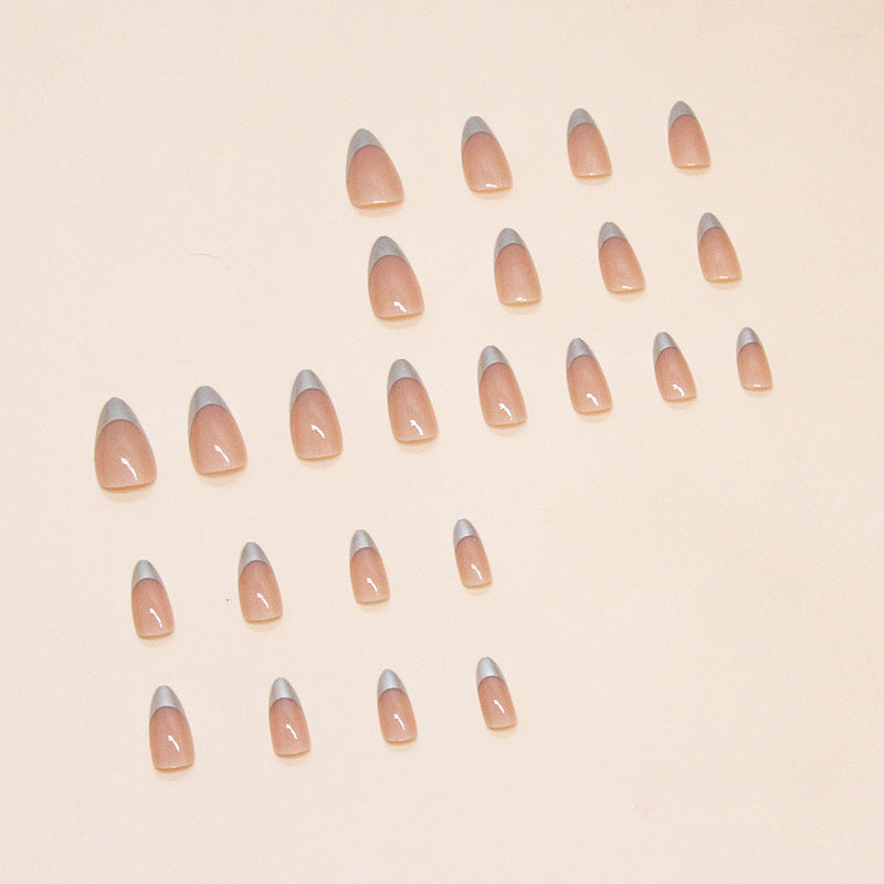 Metallic Tip Press-On Nail Extensions Brehn