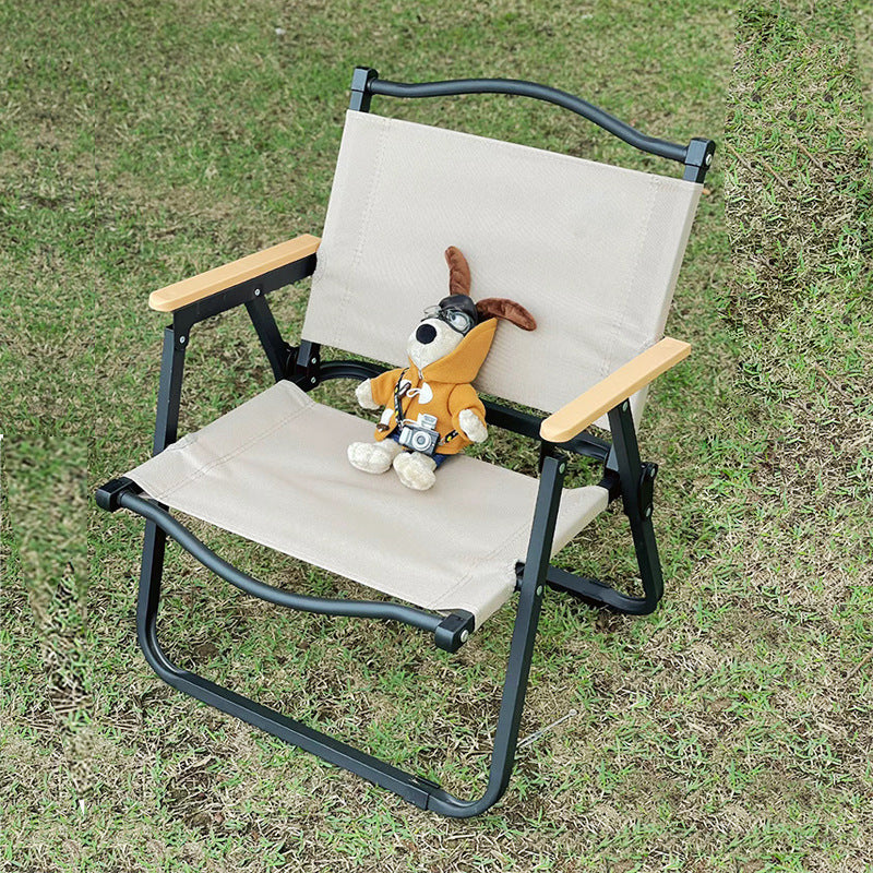 Damen Faltstuhl mit ergonomischem Sitz und robustem Gestell Brehn