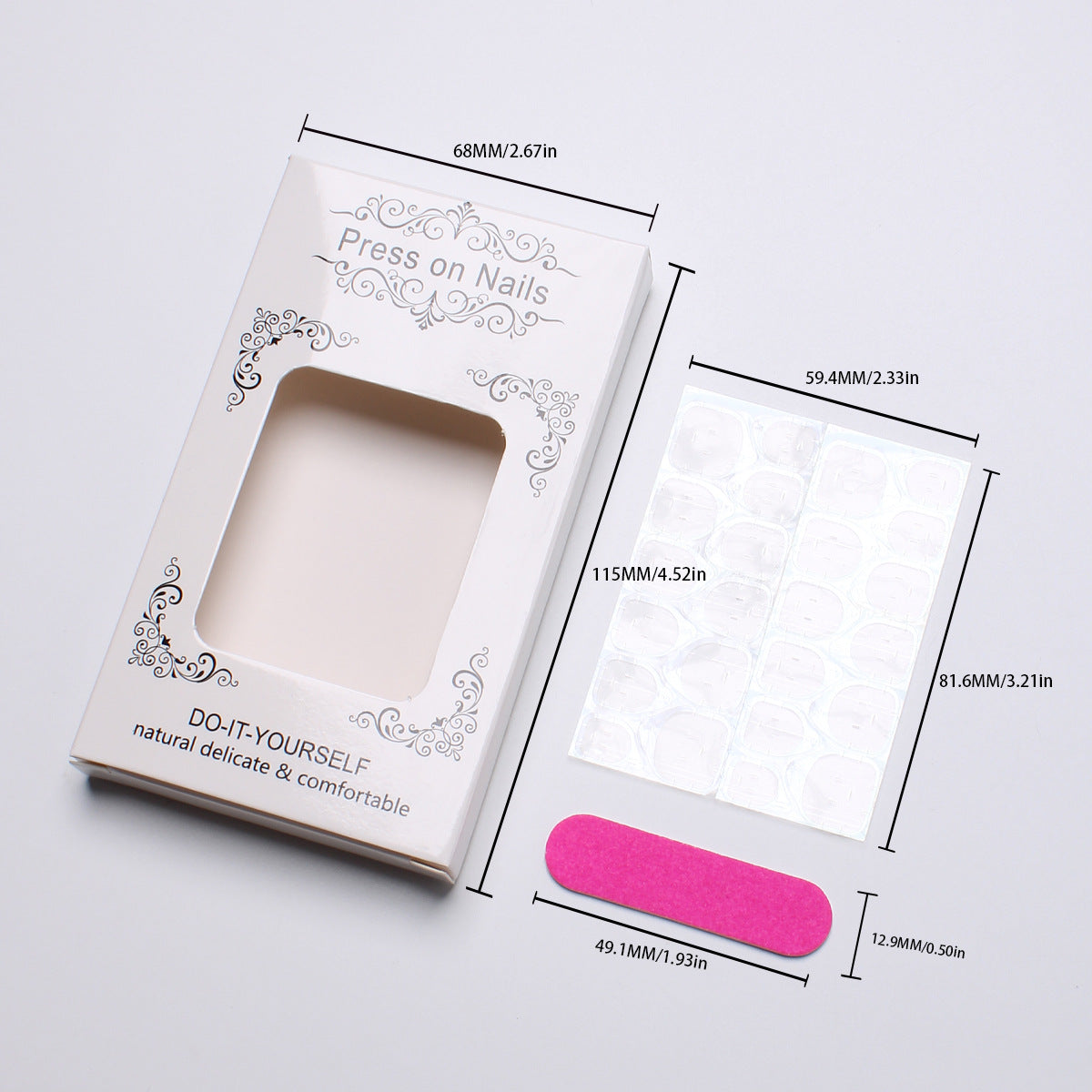 DIY Press-On Nail Kit Brehn