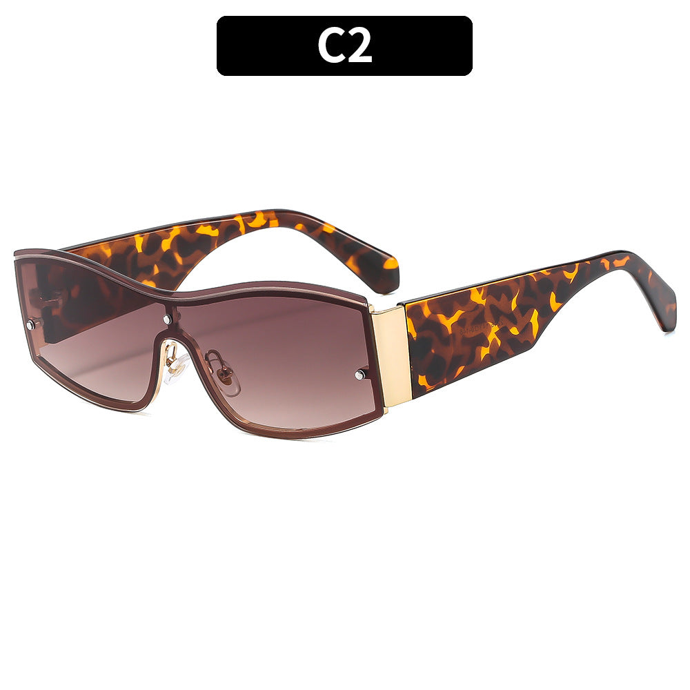 Damen modische Sonnenbrille mit markantem Rahmen und hohem UV-Schutz Brehn