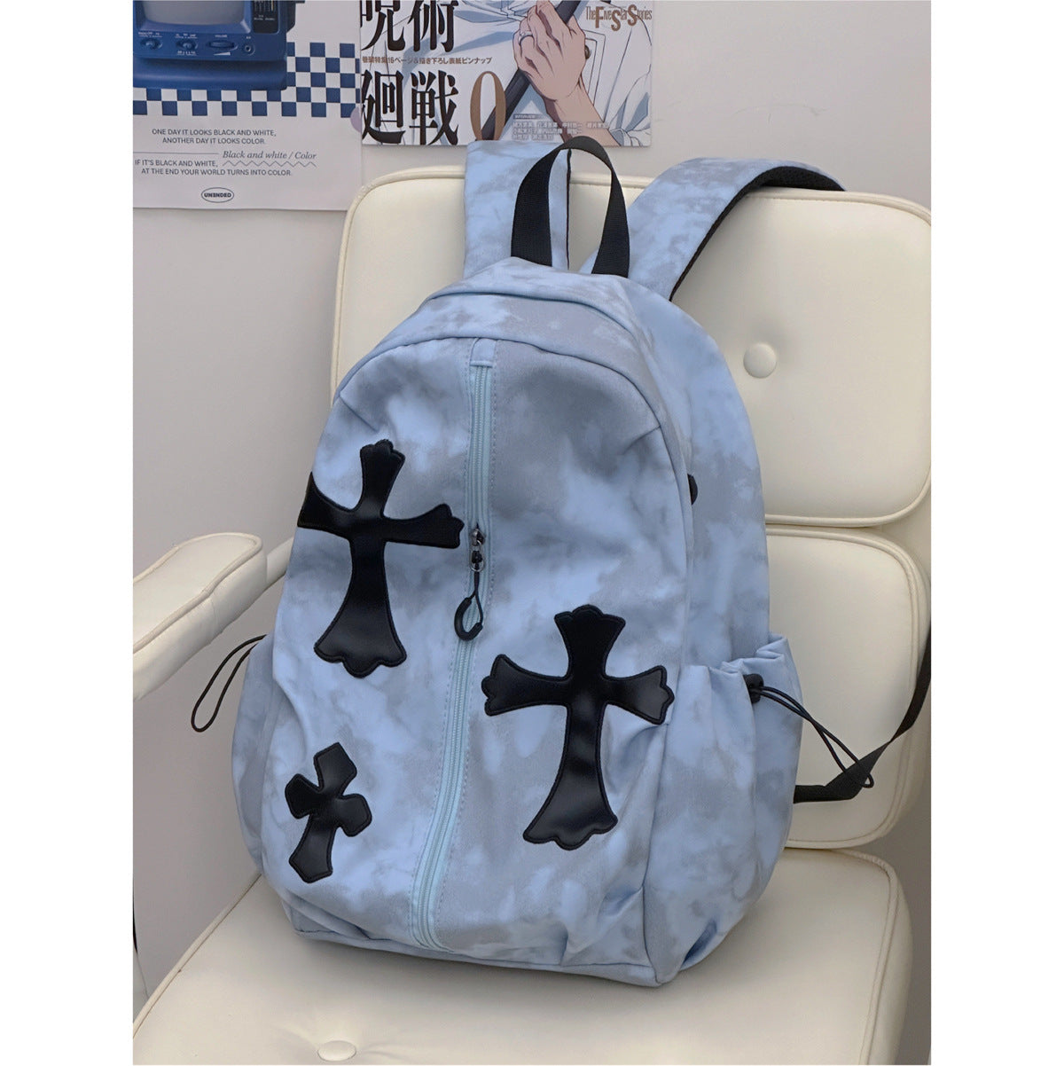 Stylischer Grafikdruck-Rucksack Brehn 1791204819