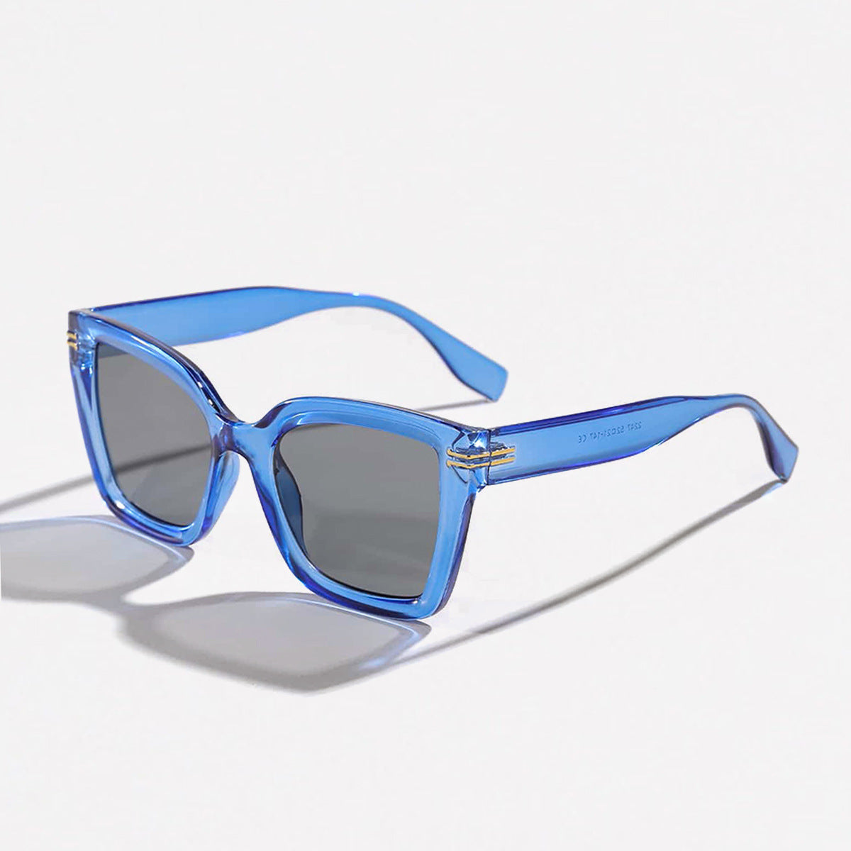 Damen trendige quadratische Sonnenbrille mit elegantem Gestell Brehn