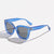 Damen trendige quadratische Sonnenbrille mit elegantem Gestell Brehn