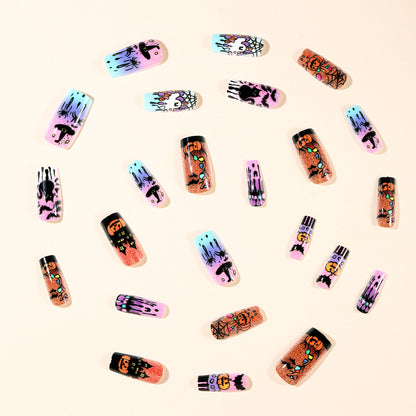 Halloween-Themen Nagelkunst Set Brehn