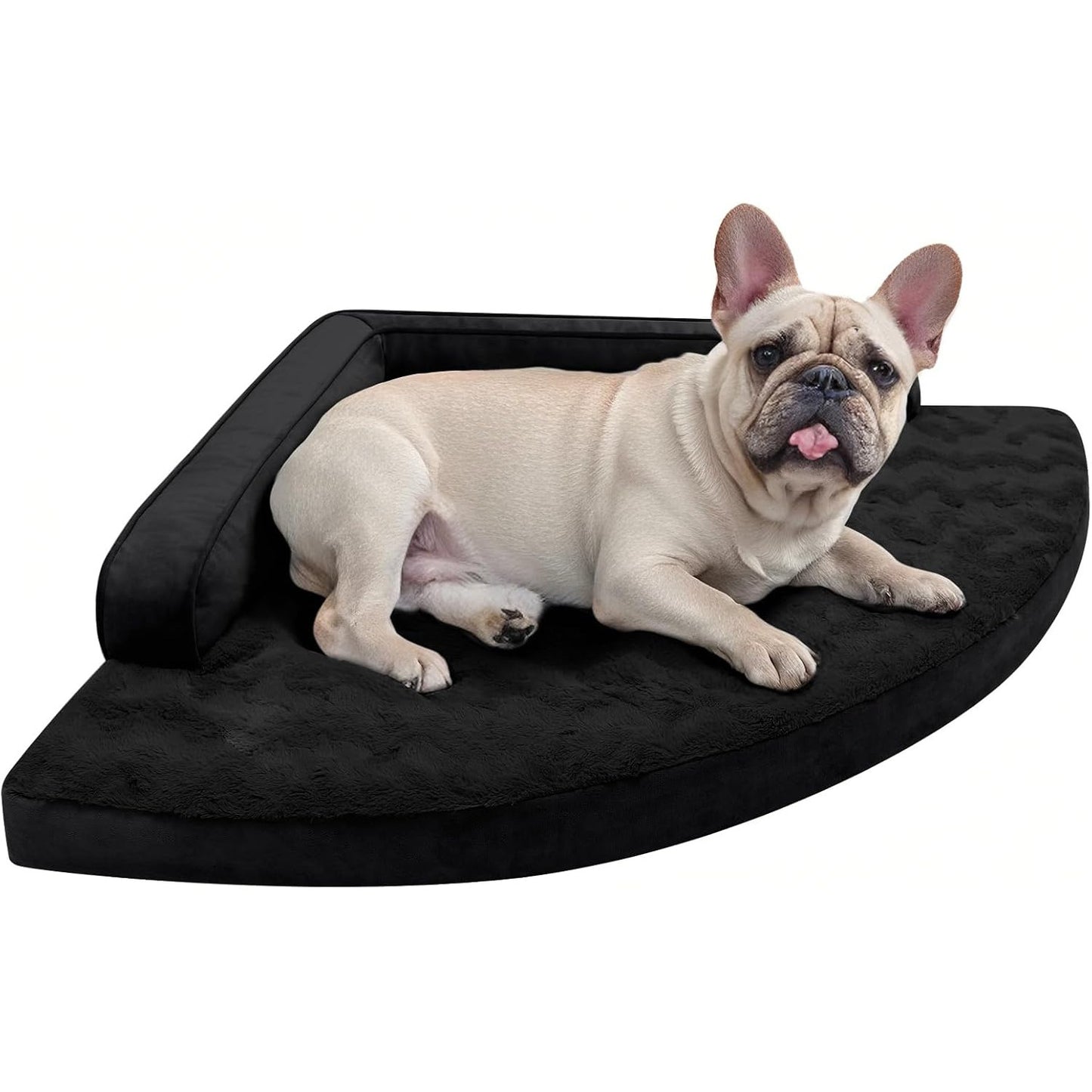 Crescentförmiges orthopädisches Hundebett