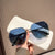 Damen modische geometrische Sonnenbrille mit schützendem UV-Filter und stylischem Rahmen Brehn