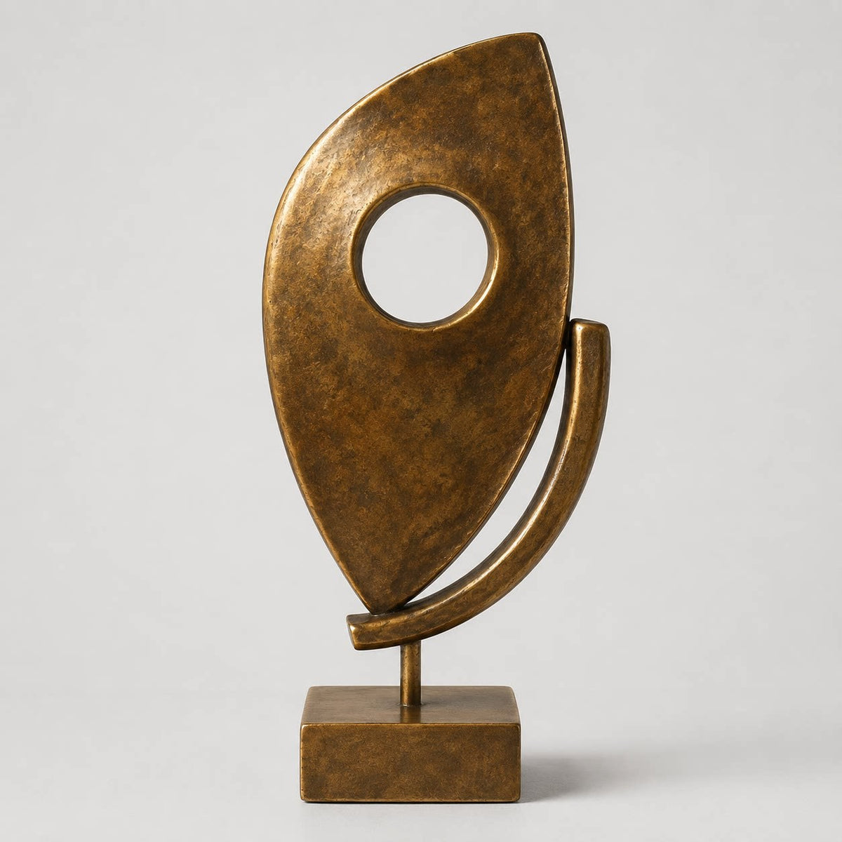 Abstrakte dekorative Tischskulptur