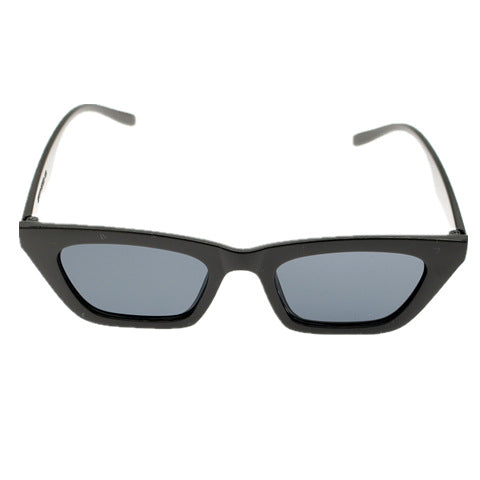 Damen geometrische Sonnenbrille mit raffiniertem Kunststoffrahmen Brehn