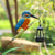 Dekorative Solar Flamingo Gartensteckerlampe mit verstellbarem Metallarm und integriertem LED Brehn