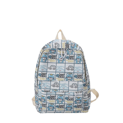 Cartoon gemusterten Rucksack Brehn
