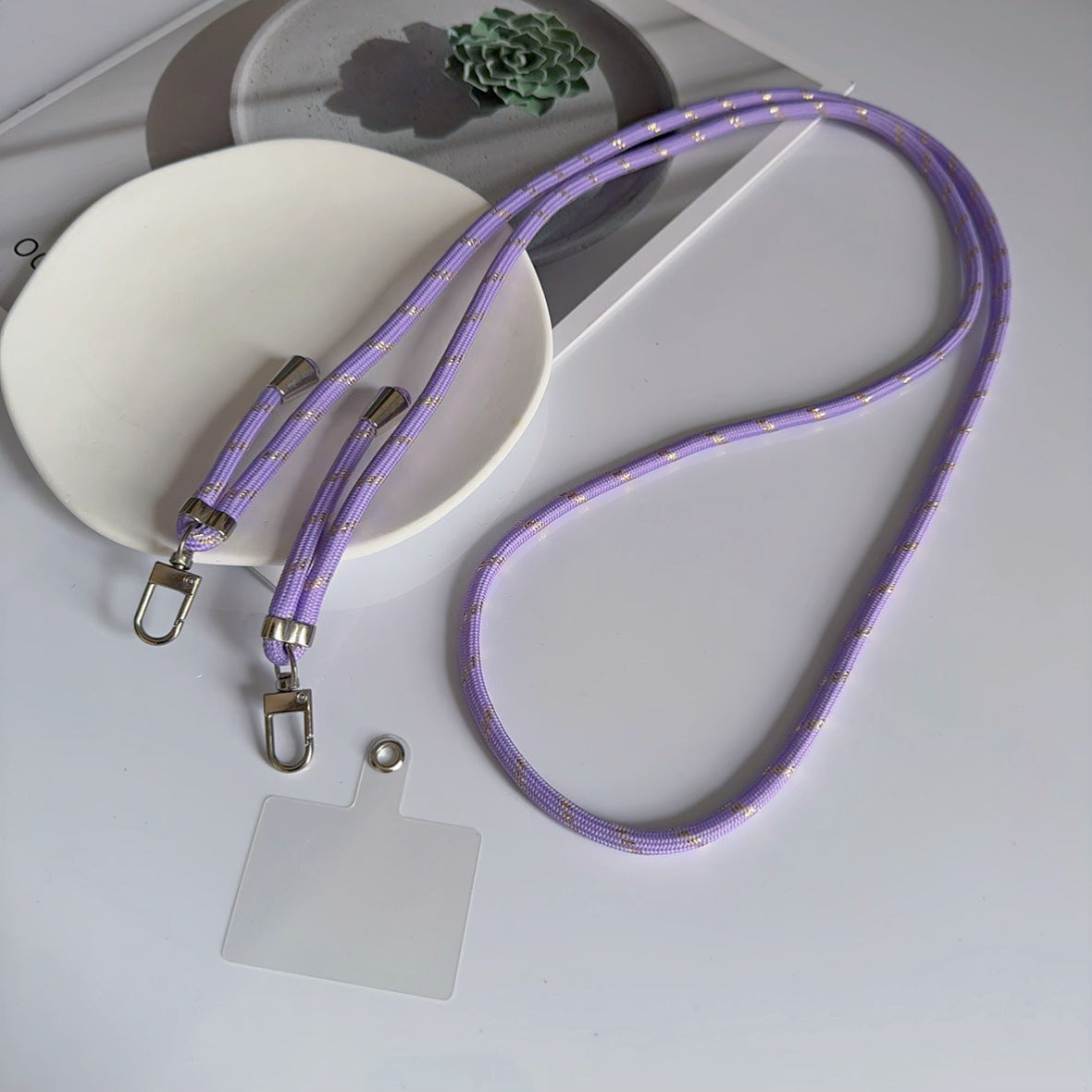 Farbige Dual-Clip verstellbare Lanyard Brehn