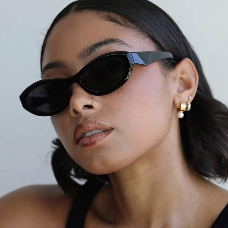 Damen Cat-Eye Sonnenbrille mit stylishem Rahmen Brehn