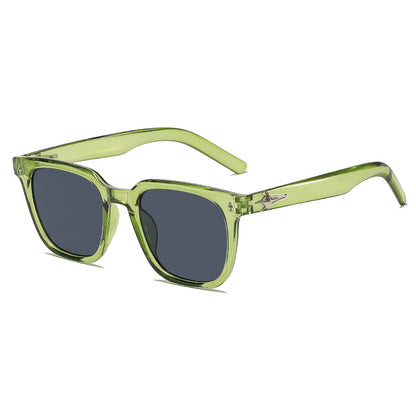 Stylische Quadratische Rahmen Sonnenbrille Brehn