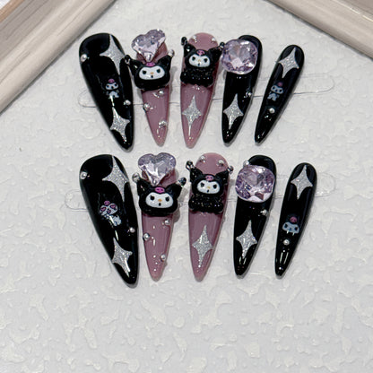 Themenbezogenes Dekoratives 3D Nagelkunst Set
