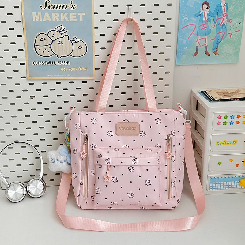 Trendige Floral Print Rucksack Brehn