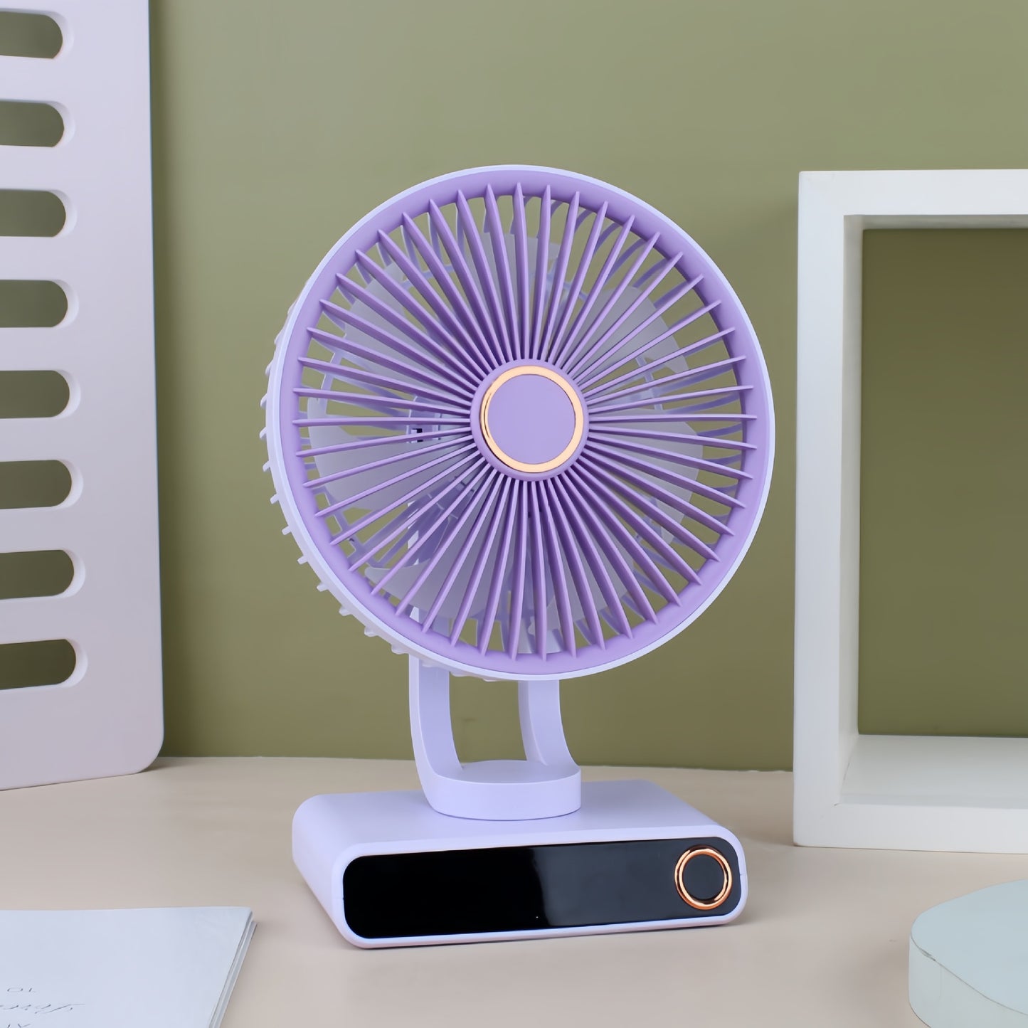 Damen Tragbarer Tischventilator im modernen und kompakten Design Brehn