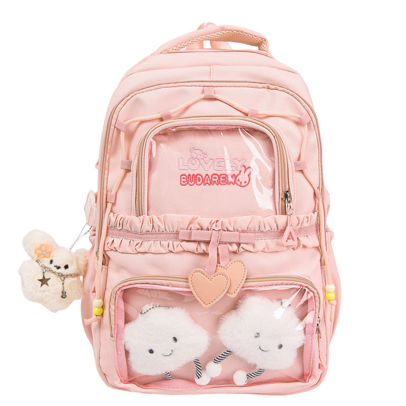 Transparenter Fronttasche Freizeit Rucksack Brehn