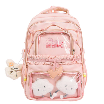 Transparenter Fronttasche Freizeit Rucksack Brehn