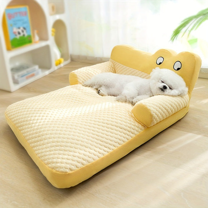 Spaßförmiges Plüsch-Hundebett