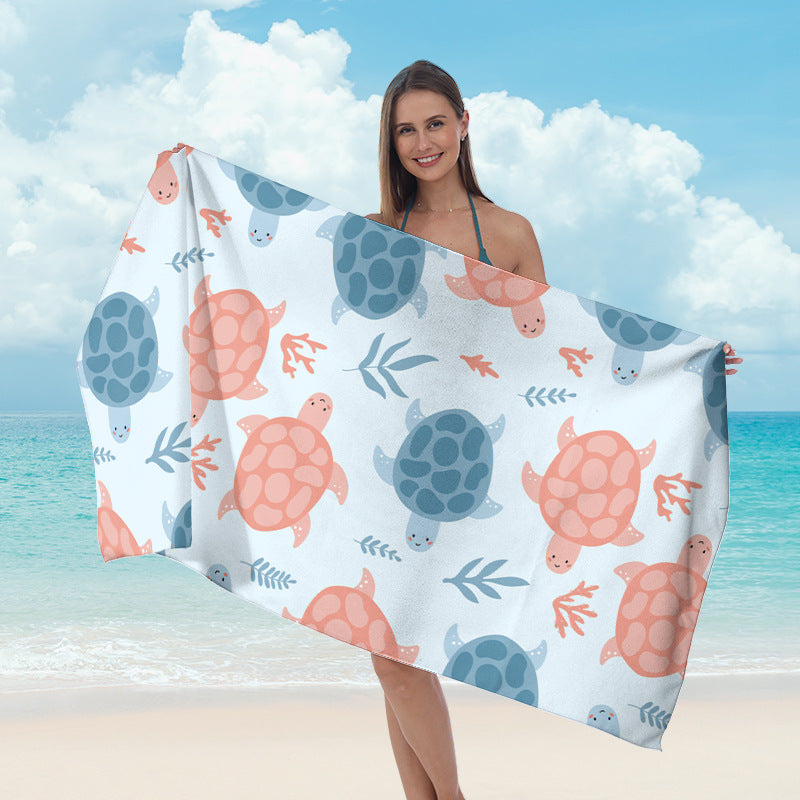 Strandtuch mit maritimem Sternen-Design Brehn