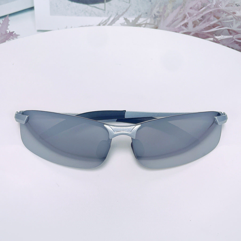 Herren Sportliche Sonnenbrille mit polarisierten Gläsern und flexiblem Rahmen Brehn