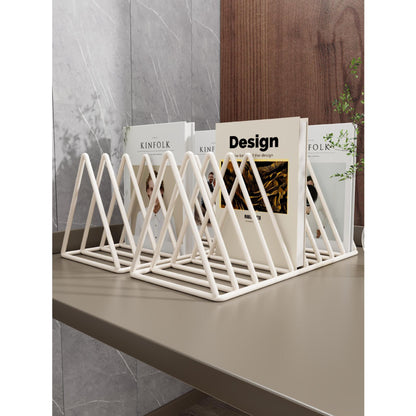 Erweiterbares Holz-Magazin- und Buchregal-Organizer