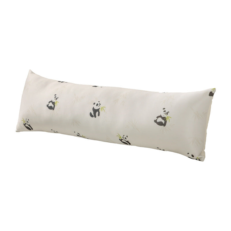 ergonomisches extra-langes Körperkissen mit Formgedächtnis-Schaum und Panda-Motiv-Bezug Brehn