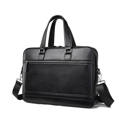 Professionelle Leder Laptop Aktentasche Brehn