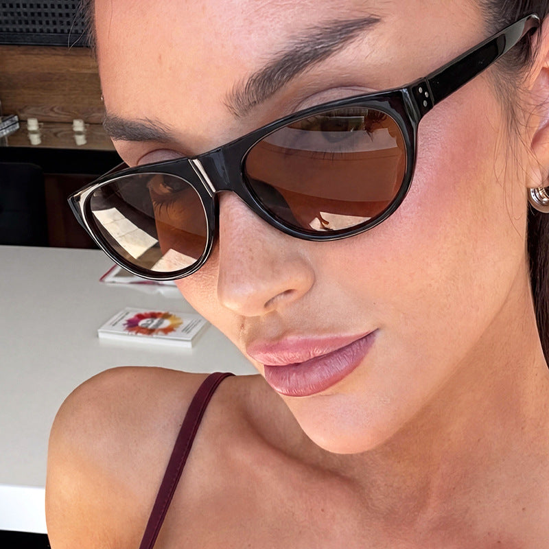 Damen modische optische Brille mit elegantem Katzenaugen-Design Brehn