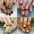 Halloween-Themen Dekorative Press-On Nagelkunst Set Brehn