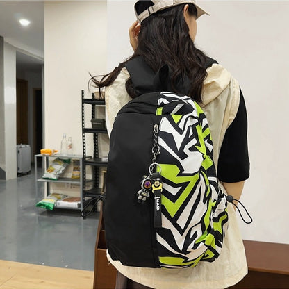 Grafikdruck-Rucksack Brehn
