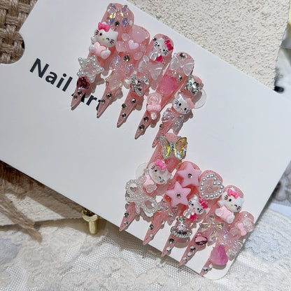 Niedliches Charakter-Themen-Nagelkunst-Set