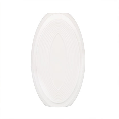 Texturierte ovale dekorative Vase Brehn