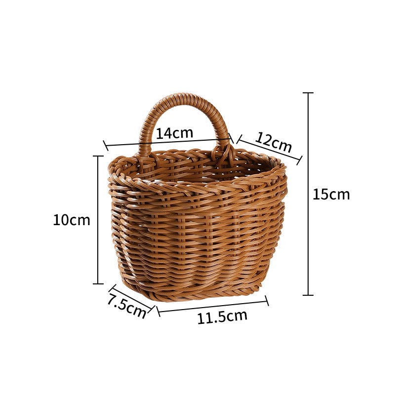 Ergonomischer handgewebter Aufbewahrungs-Caddy Brehn