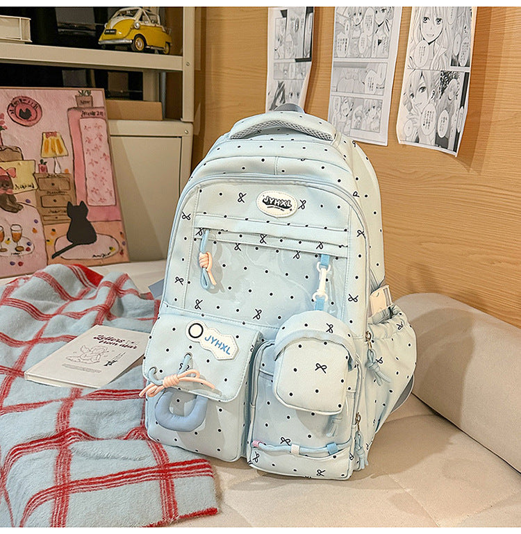 Mehrfachfach Transpatarent Schulrucksack