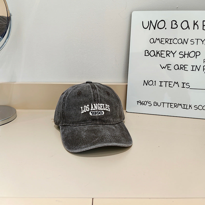 Damen Vintage-inspirierte Stoff Baseballmütze Brehn