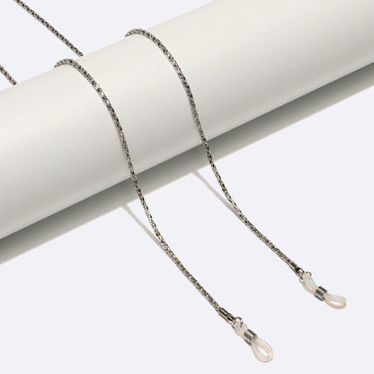 Eleganter herzförmiger Perlenkette Brillenhalter Brehn