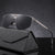 Trendy Quadrat Rahmen Sonnenbrille Brehn