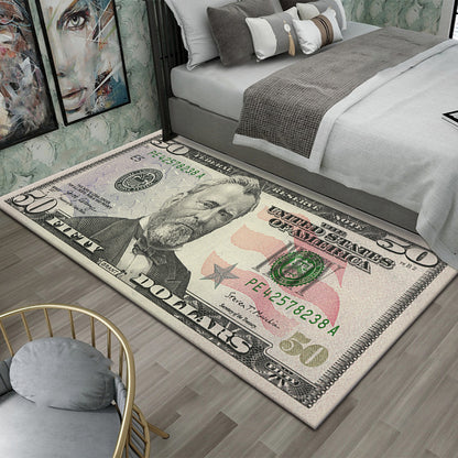 Dekorativer Euro-Banknoten-Teppich