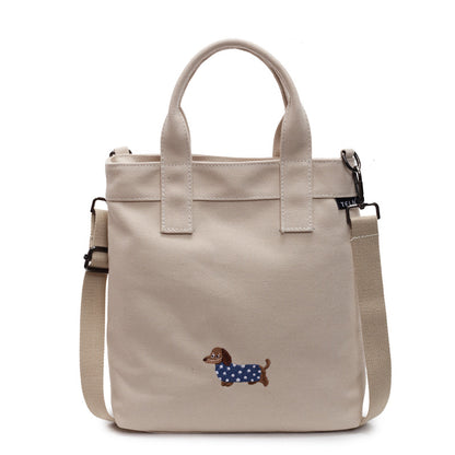 Stylische Canvas-Handtasche Brehn