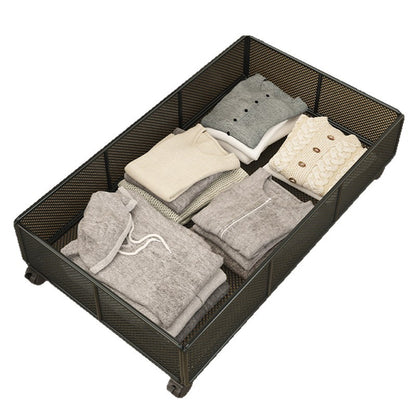 Unterbett-Roll-Aufbewahrungskorb mit Netzdesign Brehn