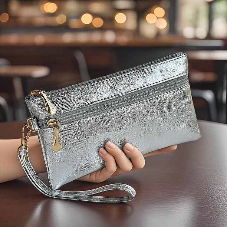 Elegante Clutch Mit Praktischem Reißverschluss Brehn